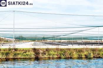 Siatki Ełk - Siatka ochronna na zbiornik z rybami, efektywne zabezpieczenie przed ptakami dla terenów Ełk